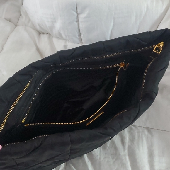 Prada Large Chevron Quilted Nylon Clutch - Picture 7 of 7